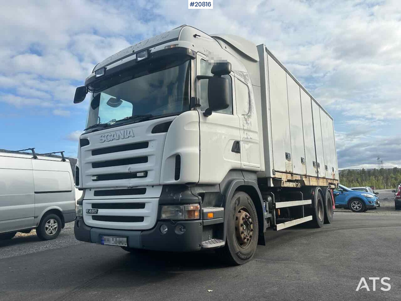 Scania R480 - Camión caja cerrada: foto 1 Scania R480 - Camión caja cerrada: foto 1