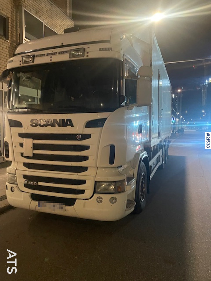 Scania R480 Skapbil m/ 2t lift - Camión caja cerrada: foto 4 Scania R480 Skapbil m/ 2t lift - Camión caja cerrada: foto 4