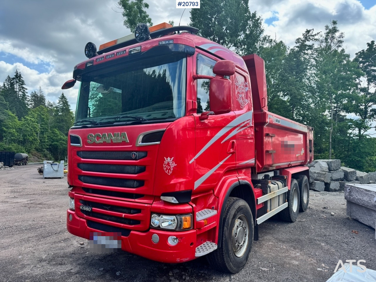 Scania R580 - Camión volquete: foto 1 Scania R580 - Camión volquete: foto 1