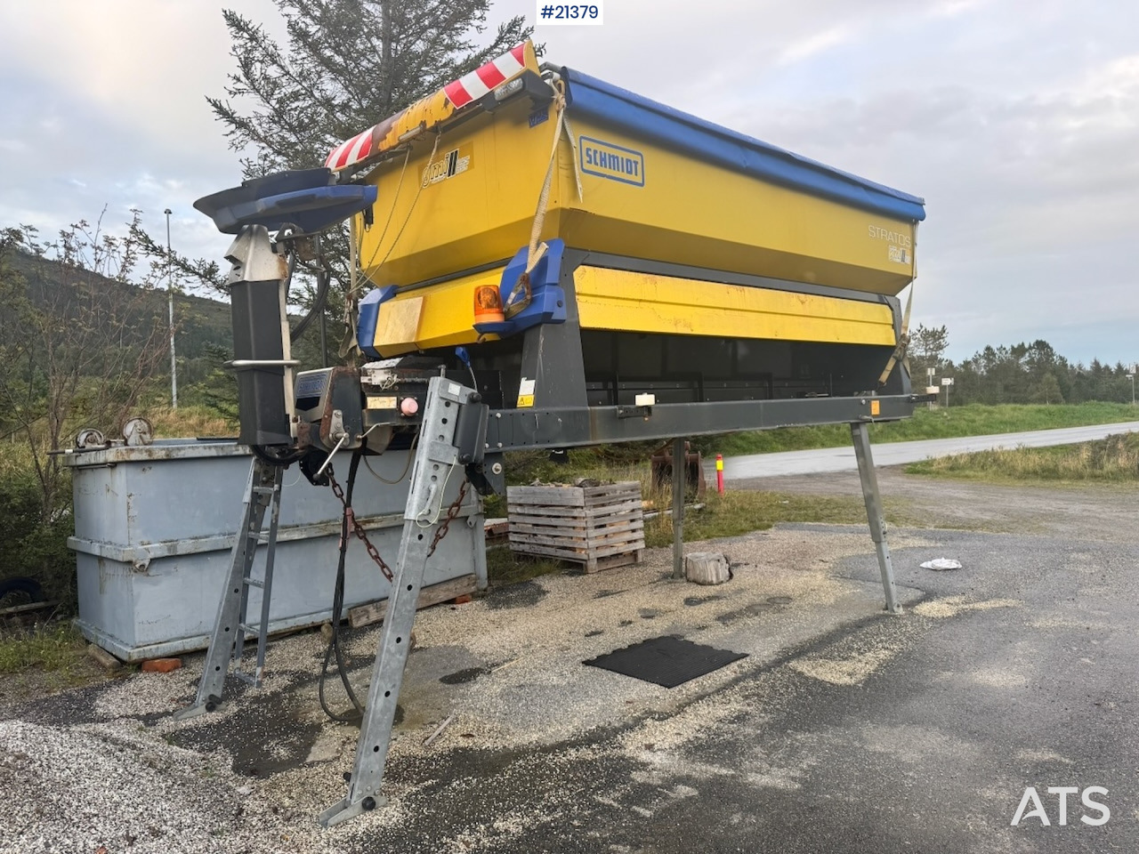 Schmidt 2015 Schmidt Stratos Spreder – Lastebilmontert – 9m3 - Esparcidor de sal: foto 3 Schmidt 2015 Schmidt Stratos Spreder – Lastebilmontert – 9m3 - Esparcidor de sal: foto 3