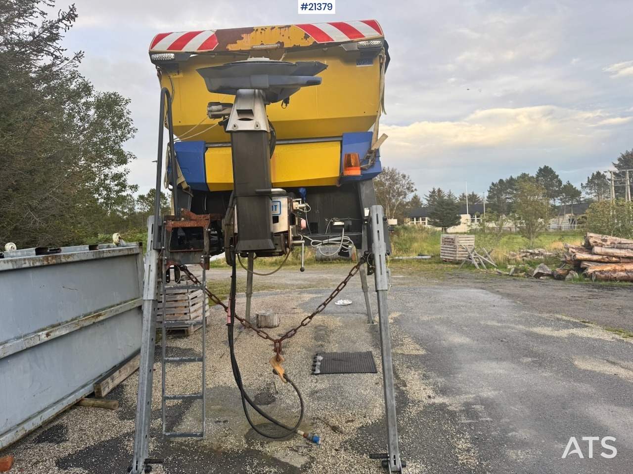 Schmidt 2015 Schmidt Stratos Spreder – Lastebilmontert – 9m3 - Esparcidor de sal: foto 4 Schmidt 2015 Schmidt Stratos Spreder – Lastebilmontert – 9m3 - Esparcidor de sal: foto 4