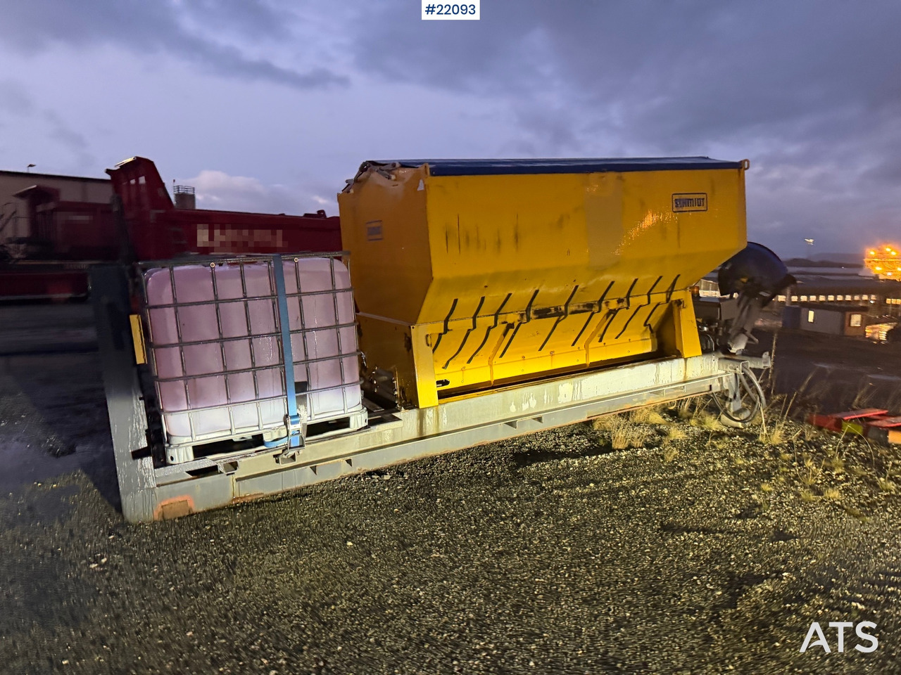 Schmidt Stratos B70C-30 salt/sand strøer m/ krokramme - Esparcidor de sal: foto 3 Schmidt Stratos B70C-30 salt/sand strøer m/ krokramme - Esparcidor de sal: foto 3