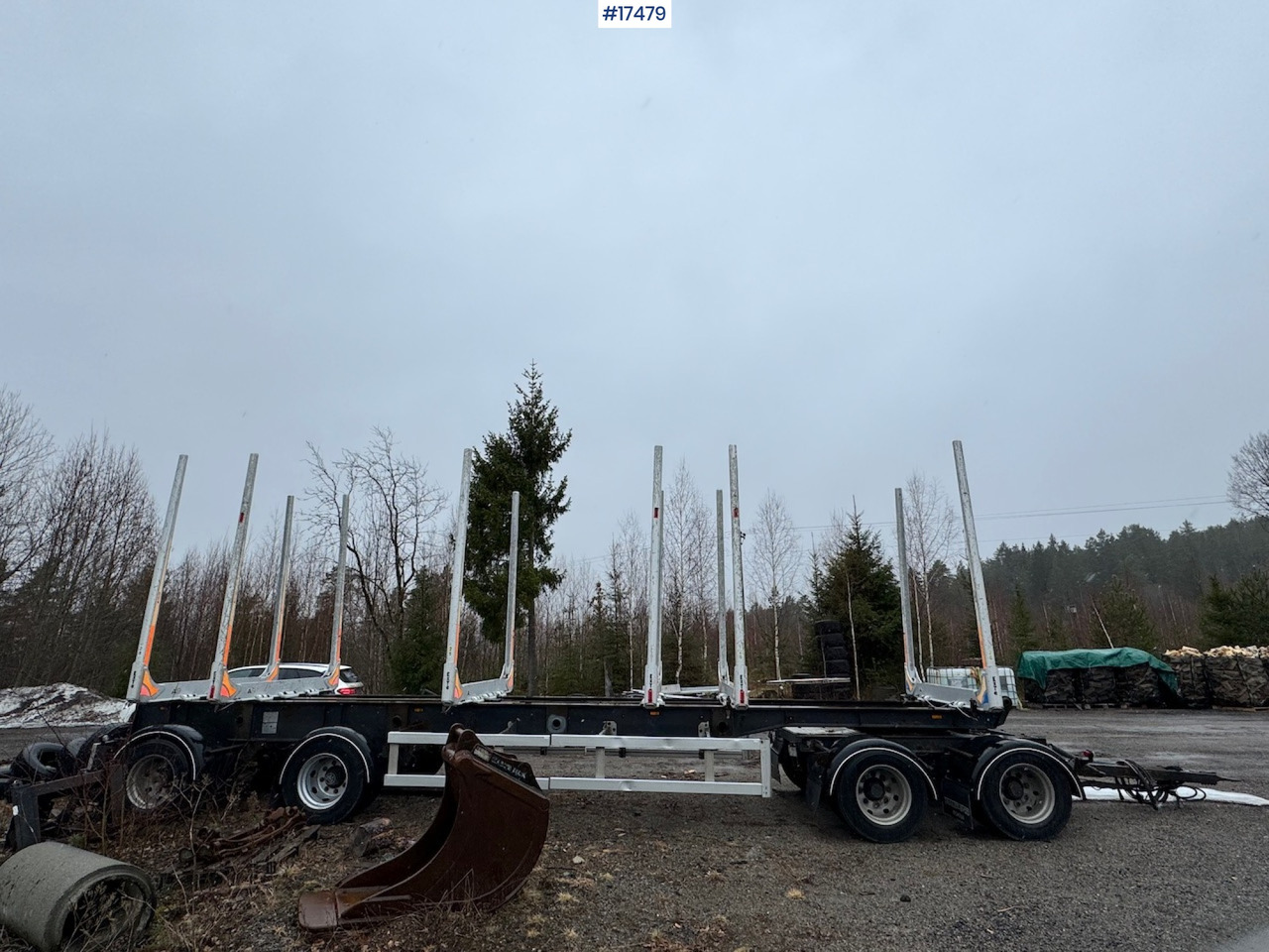 Trailer-Bygg Trailer-Bygg tømmerhenger - Remolque maderero: foto 5 Trailer-Bygg Trailer-Bygg tømmerhenger - Remolque maderero: foto 5