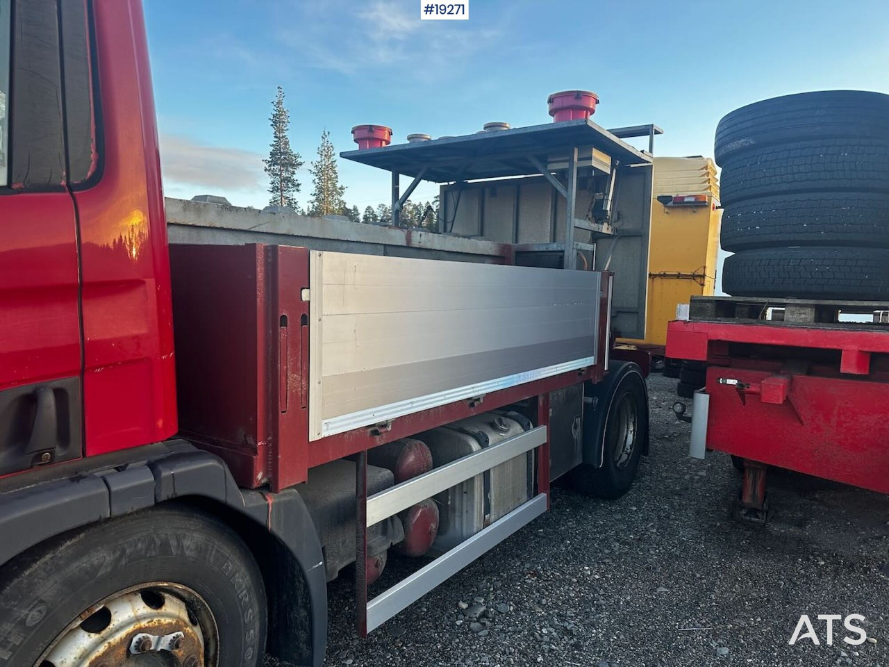 Scania P94 bufferbil m/ Euroskilt pute. Lav km - Vehículo municipal, Camión: foto 4 Scania P94 bufferbil m/ Euroskilt pute. Lav km - Vehículo municipal, Camión: foto 4