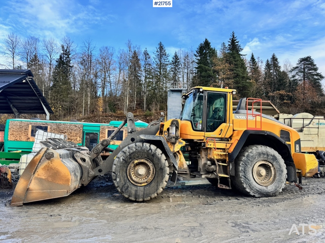 Volvo 2018 Volvo L180H Hjullaster m/ Skuffe. - Cargadora de ruedas: foto 1 Volvo 2018 Volvo L180H Hjullaster m/ Skuffe. - Cargadora de ruedas: foto 1
