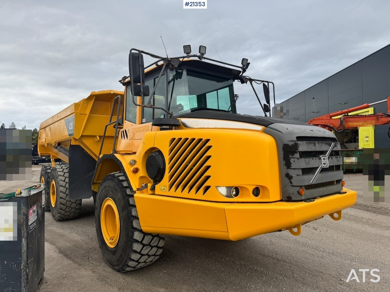 Dúmper articulado Volvo A25E Dumper: foto 8 Dúmper articulado Volvo A25E Dumper: foto 8