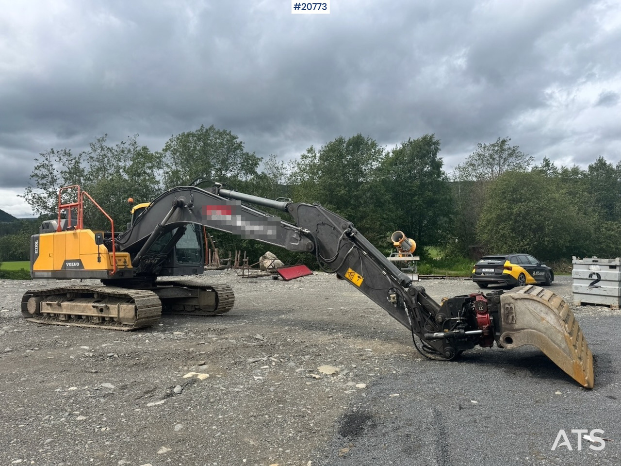 Excavadora de cadenas Volvo EC220EL: foto 9