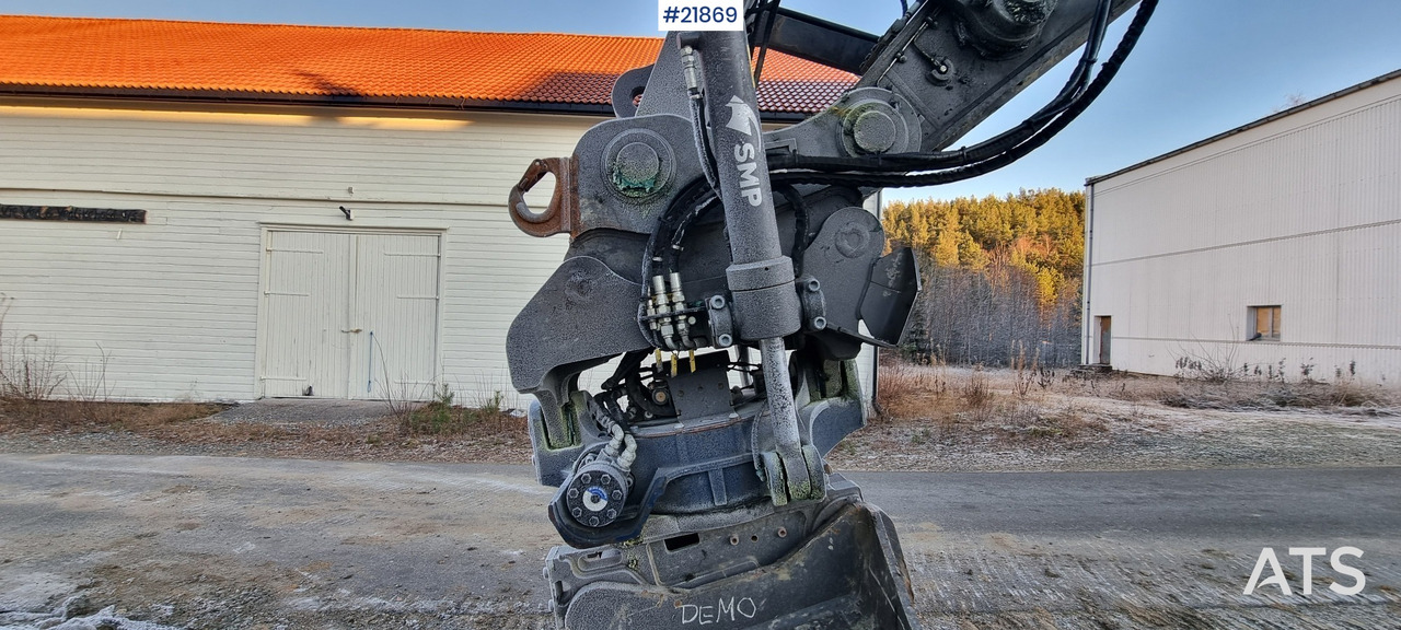 Excavadora Volvo EC300el gravemaskin m/ Tannskuffe, Pusseskuffe, Rototilt og Gps: foto 21