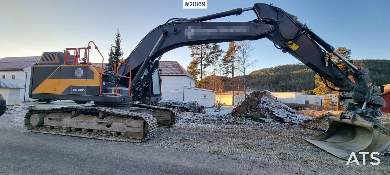 Excavadora Volvo EC300el gravemaskin m/ Tannskuffe, Pusseskuffe, Rototilt og Gps: foto 6