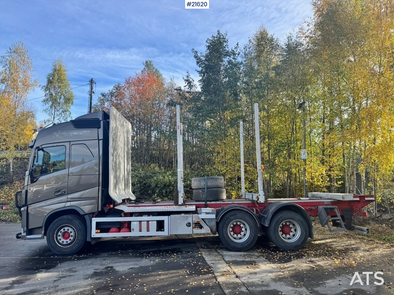 Volvo FH540 6x4 Tømmerbil uten kran - Camión forestal: foto 3 Volvo FH540 6x4 Tømmerbil uten kran - Camión forestal: foto 3