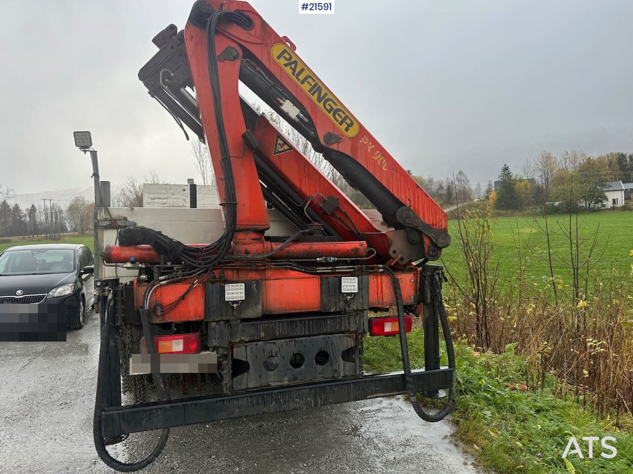 Volvo FL 6 planbil m/ bakmontert kran. SE VIDEO - Camión grúa: foto 5 Volvo FL 6 planbil m/ bakmontert kran. SE VIDEO - Camión grúa: foto 5