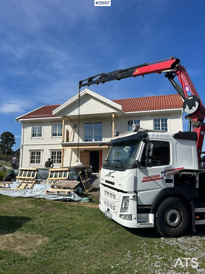 Volvo Volvo FM450 Kranbil m/ 21 t/m HMF kran og Løftelem. 194 000 km! - Camión grúa: foto 3 Volvo Volvo FM450 Kranbil m/ 21 t/m HMF kran og Løftelem. 194 000 km! - Camión grúa: foto 3