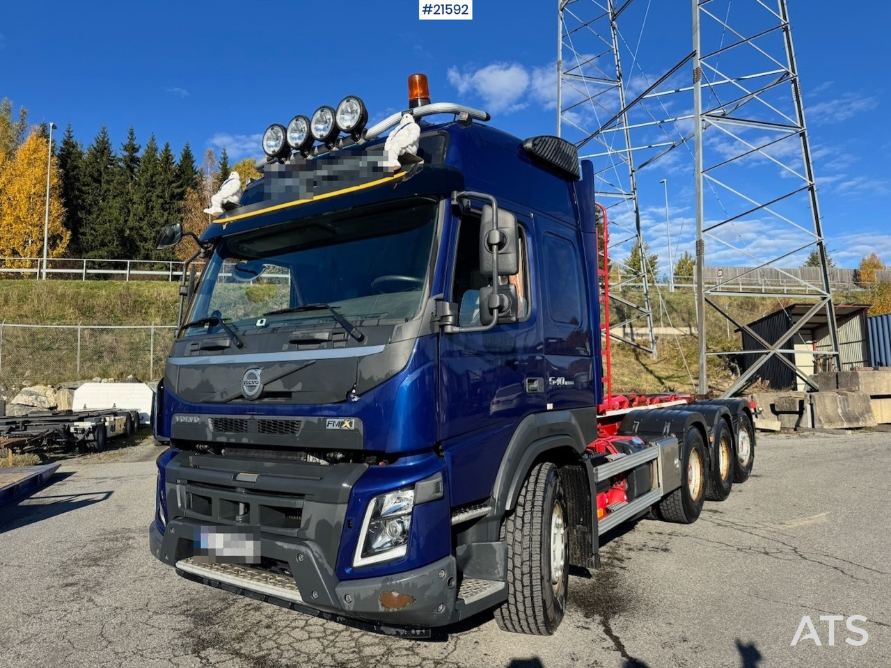 Volvo Volvo FMX540 8x4 Krokbil - Camión multibasculante: foto 1 Volvo Volvo FMX540 8x4 Krokbil - Camión multibasculante: foto 1