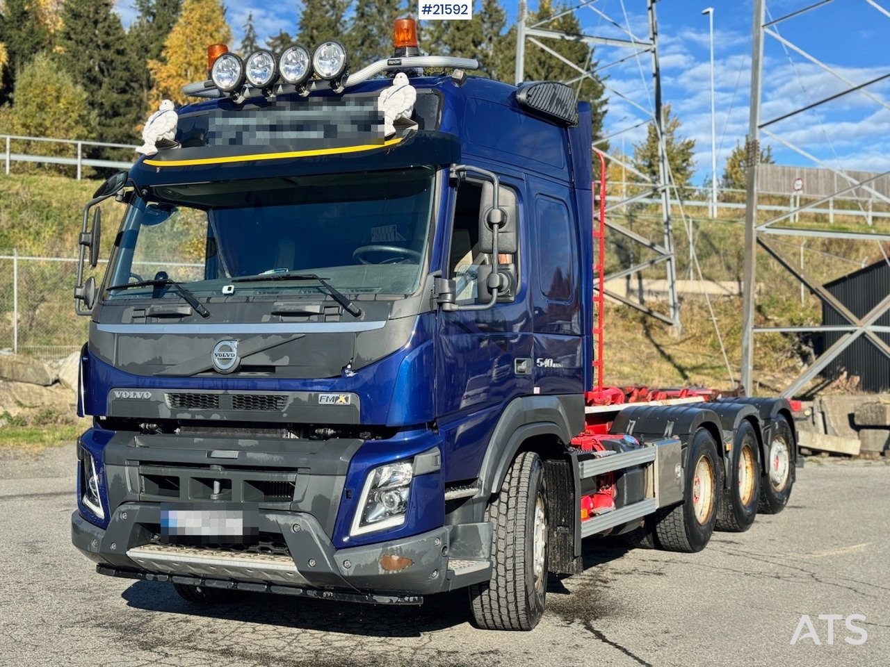 Volvo Volvo FMX540 8x4 Krokbil - Camión multibasculante: foto 2 Volvo Volvo FMX540 8x4 Krokbil - Camión multibasculante: foto 2