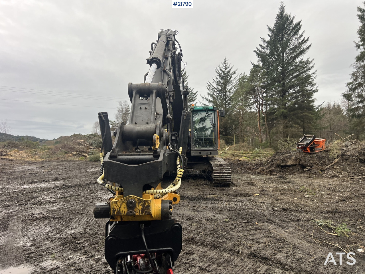 Volvo ec210cl gravemaskin m/ rototilt, pusseskuffe og tannskuffe - Excavadora: foto 3 Volvo ec210cl gravemaskin m/ rototilt, pusseskuffe og tannskuffe - Excavadora: foto 3
