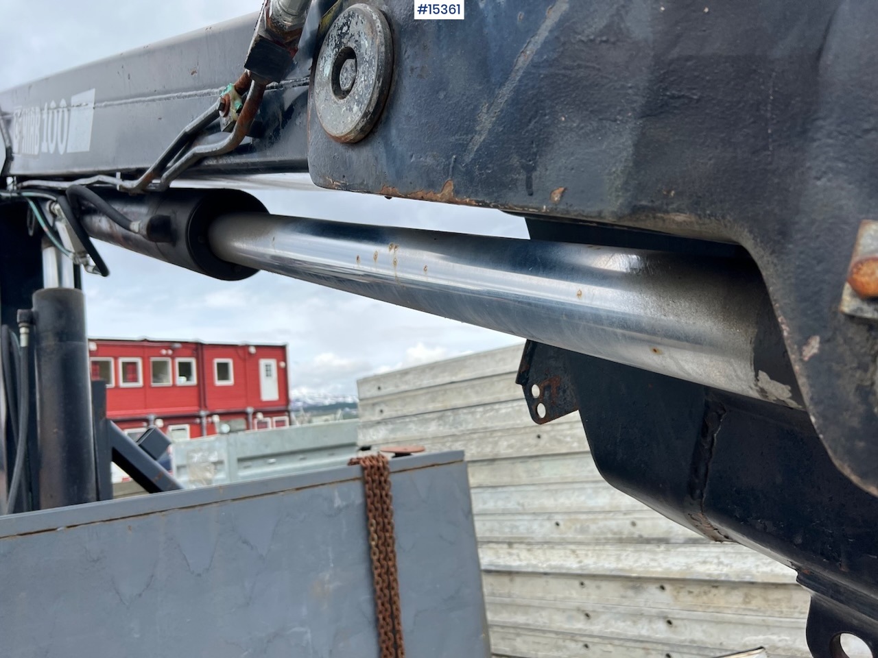 Contenedor de gancho krokløftkasse m/ HIAB kran: foto 11