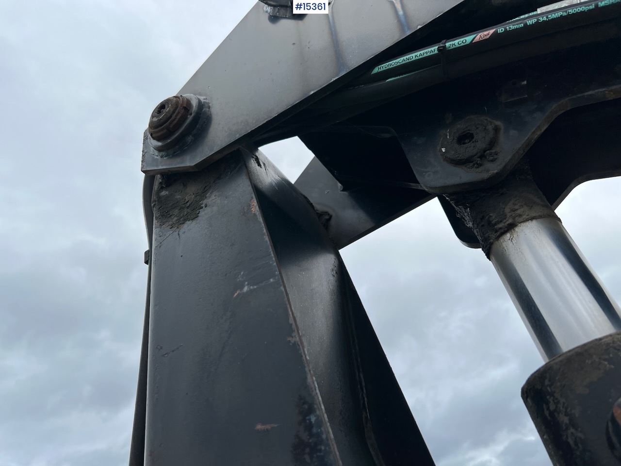 Contenedor de gancho krokløftkasse m/ HIAB kran: foto 22