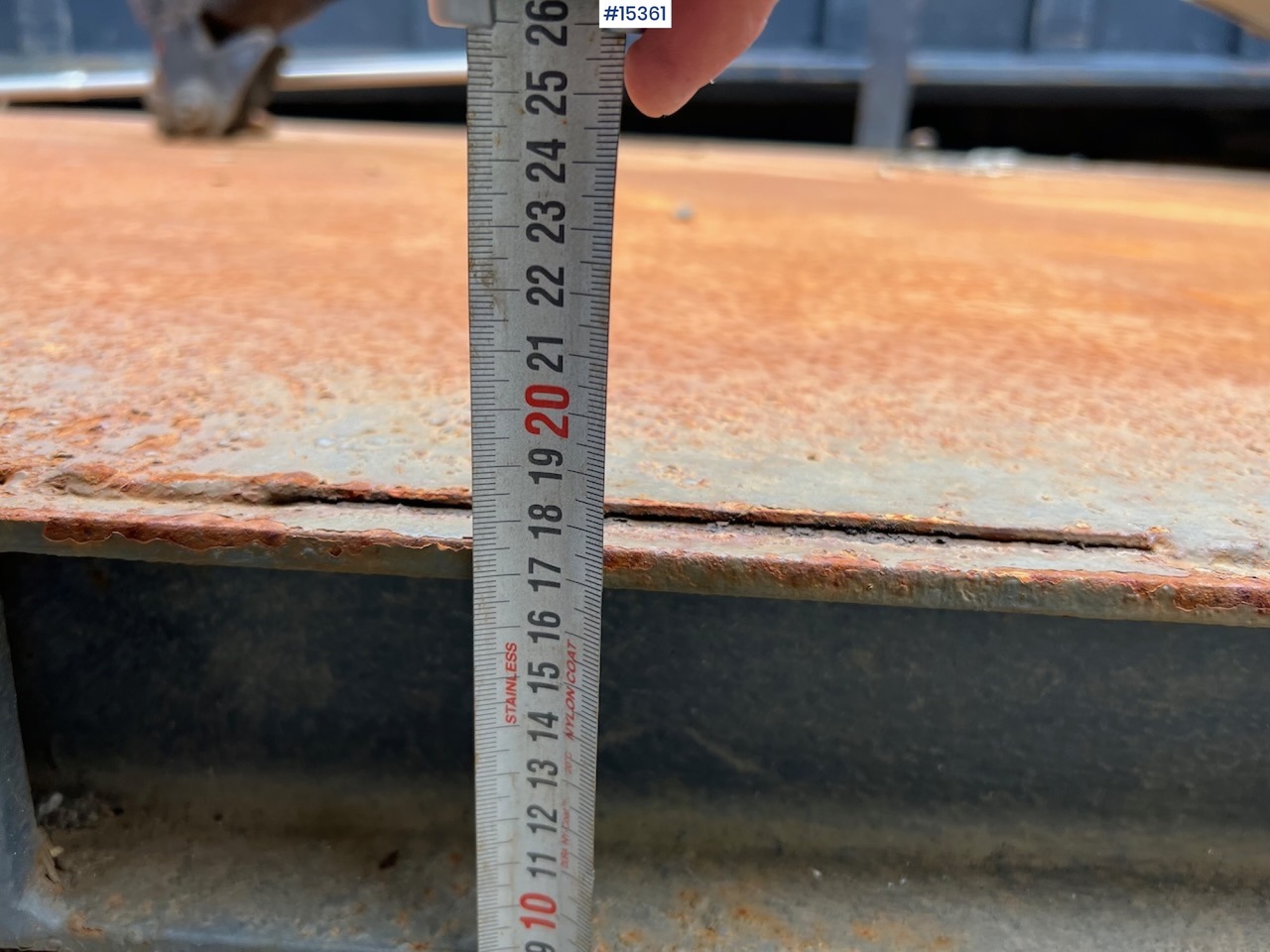 Contenedor de gancho krokløftkasse m/ HIAB kran: foto 6