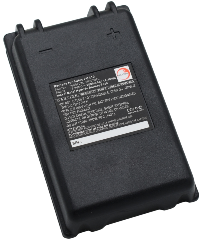 Acumulador para Grúa para camión nuevo Compatible battery Autec MH0707L,NC0707L: foto 1