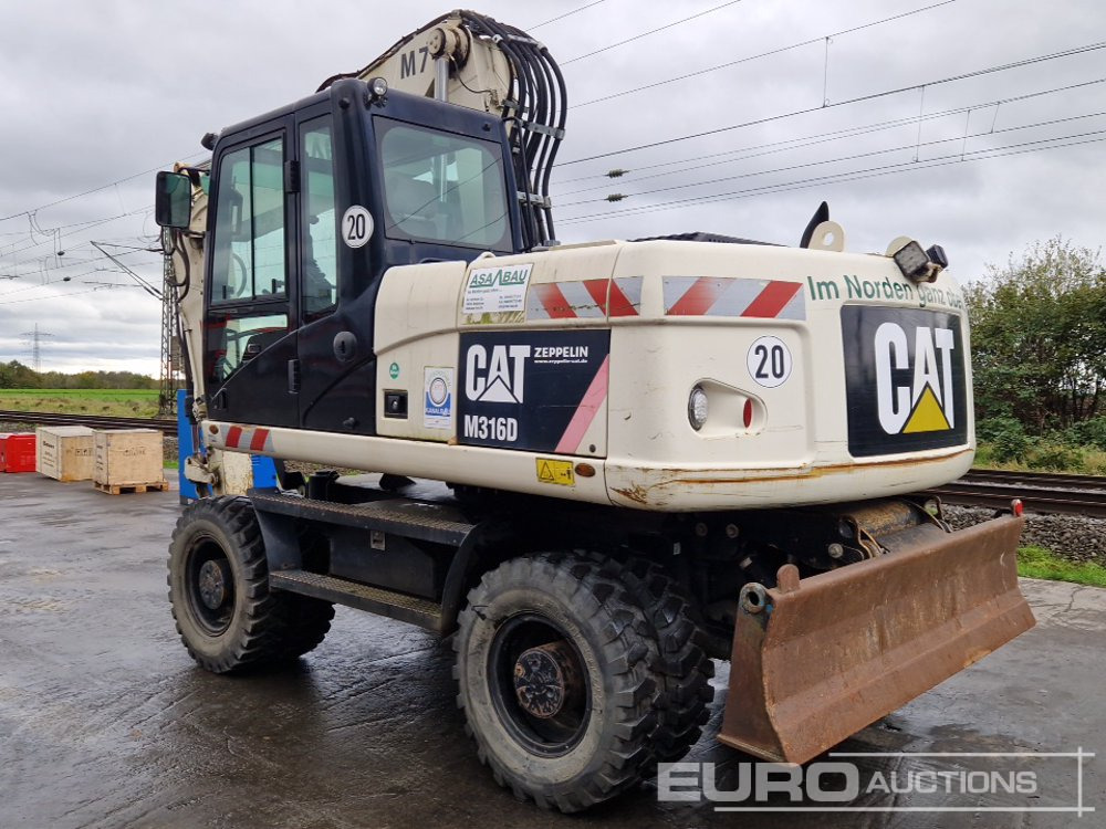 2011 CAT M316D - Excavadora de ruedas: foto 3 2011 CAT M316D - Excavadora de ruedas: foto 3