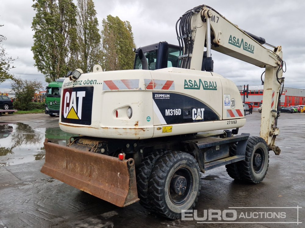 2011 CAT M316D - Excavadora de ruedas: foto 5 2011 CAT M316D - Excavadora de ruedas: foto 5