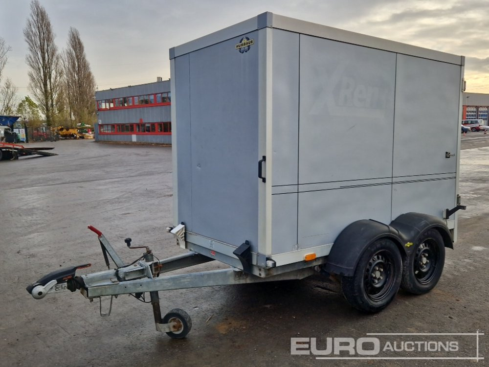 2011 Humbaur Twin Axle Box Trailer, 2500kg (German Reg. Docs. Available) - Remolque caja cerrada: foto 1 2011 Humbaur Twin Axle Box Trailer, 2500kg (German Reg. Docs. Available) - Remolque caja cerrada: foto 1
