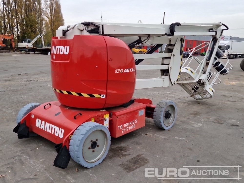 2012 Manitou 170AETJ Articulated Boom Lift, 16.9m Working Height, 200kg Platform Capacity, Non Marking Tyres - Plataforma elevadora: foto 5 2012 Manitou 170AETJ Articulated Boom Lift, 16.9m Working Height, 200kg Platform Capacity, Non Marking Tyres - Plataforma elevadora: foto 5