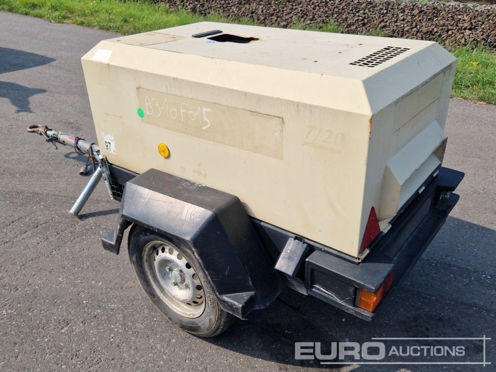 2013 Doosan 7/20 65CFM - Compresor de aire: foto 2 2013 Doosan 7/20 65CFM - Compresor de aire: foto 2