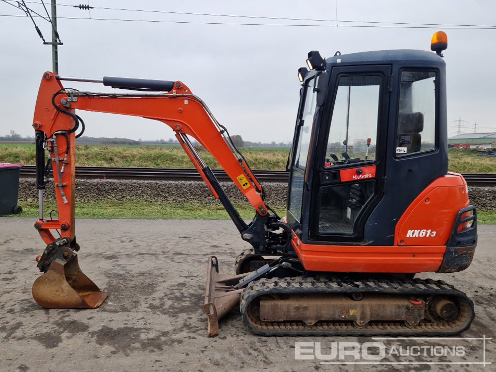 2014 Kubota KX61-3 - Miniexcavadora: foto 2 2014 Kubota KX61-3 - Miniexcavadora: foto 2