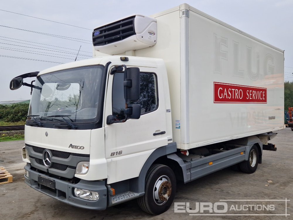 2014 Mercedes-Benz 816 Atego - Camión frigorífico: foto 1 2014 Mercedes-Benz 816 Atego - Camión frigorífico: foto 1