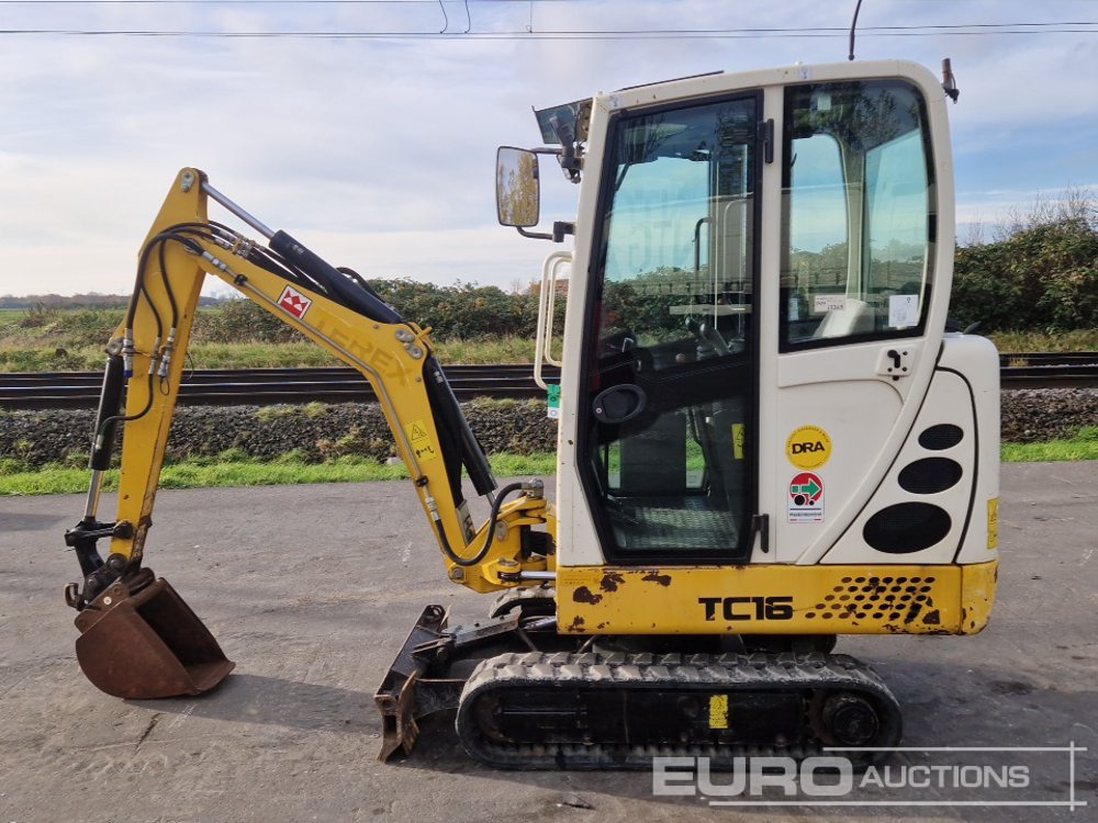 2014 Terex TC16 - Miniexcavadora: foto 2 2014 Terex TC16 - Miniexcavadora: foto 2