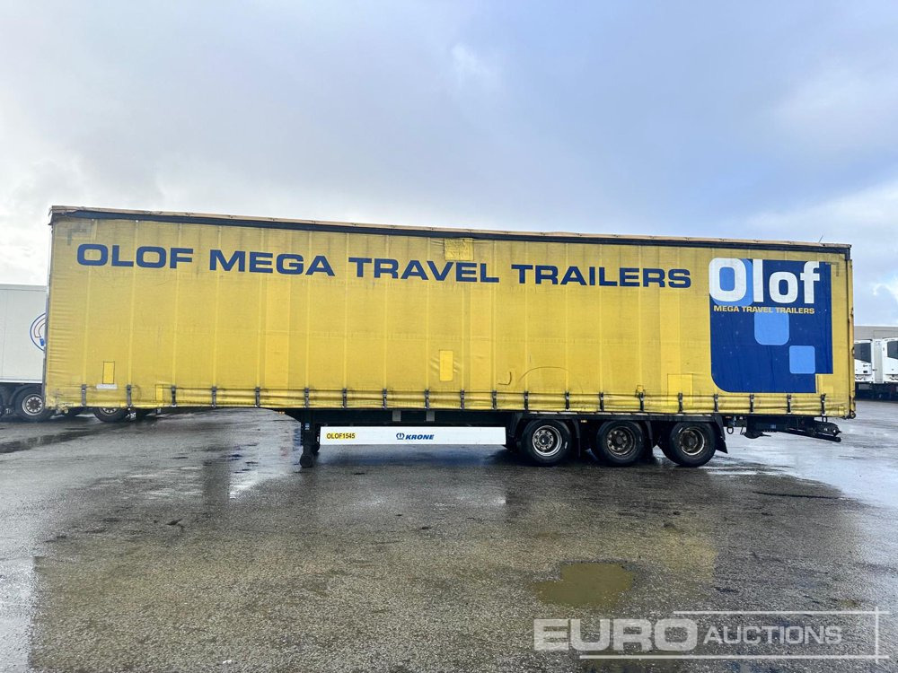 2015 Krone Mega Liner, Curtainsider, 3 Axle (Dutch Reg. Docs) - Semirremolque lona: foto 2 2015 Krone Mega Liner, Curtainsider, 3 Axle (Dutch Reg. Docs) - Semirremolque lona: foto 2