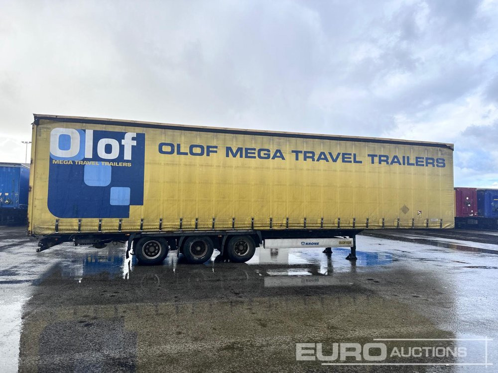 2015 Krone Mega Liner, Curtainsider, 3 Axle (Dutch Reg. Docs) - Semirremolque lona: foto 5 2015 Krone Mega Liner, Curtainsider, 3 Axle (Dutch Reg. Docs) - Semirremolque lona: foto 5