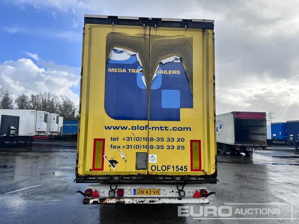 2015 Krone Mega Liner, Curtainsider, 3 Axle (Dutch Reg. Docs) - Semirremolque lona: foto 4 2015 Krone Mega Liner, Curtainsider, 3 Axle (Dutch Reg. Docs) - Semirremolque lona: foto 4