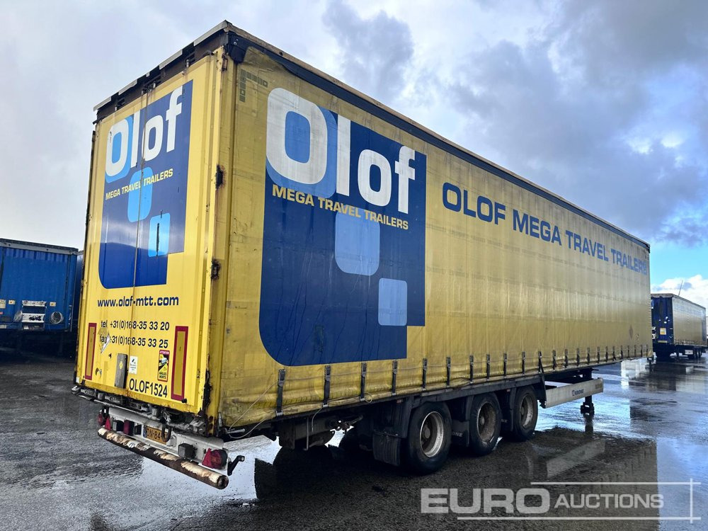 2015 Krone Mega Liner, Curtainsider, 3 Axle (Dutch Reg. Docs) - Semirremolque lona: foto 4 2015 Krone Mega Liner, Curtainsider, 3 Axle (Dutch Reg. Docs) - Semirremolque lona: foto 4