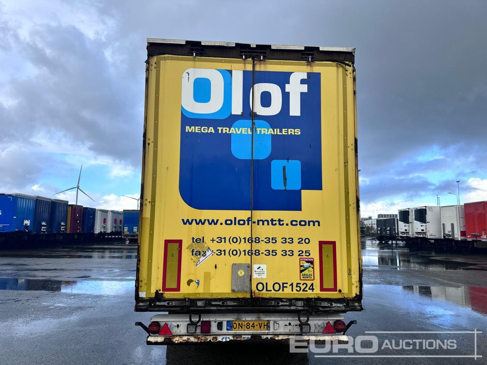 2015 Krone Mega Liner, Curtainsider, 3 Axle (Dutch Reg. Docs) - Semirremolque lona: foto 3 2015 Krone Mega Liner, Curtainsider, 3 Axle (Dutch Reg. Docs) - Semirremolque lona: foto 3