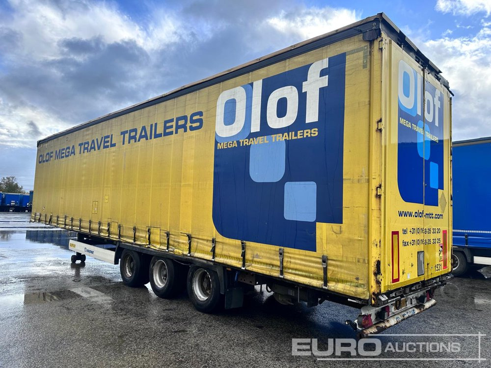 2015 Krone Mega Liner, Curtainsider, 3 Axle (Dutch Reg. Docs) - Semirremolque lona: foto 2 2015 Krone Mega Liner, Curtainsider, 3 Axle (Dutch Reg. Docs) - Semirremolque lona: foto 2