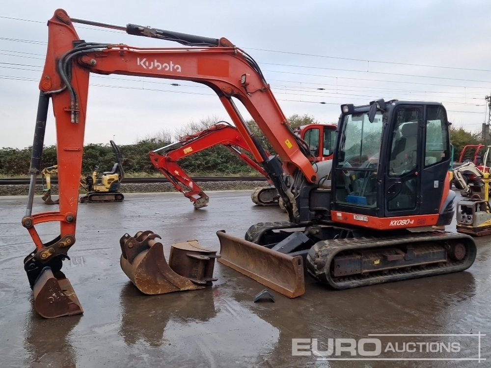 2015 Kubota KX080-4 - Miniexcavadora: foto 1 2015 Kubota KX080-4 - Miniexcavadora: foto 1