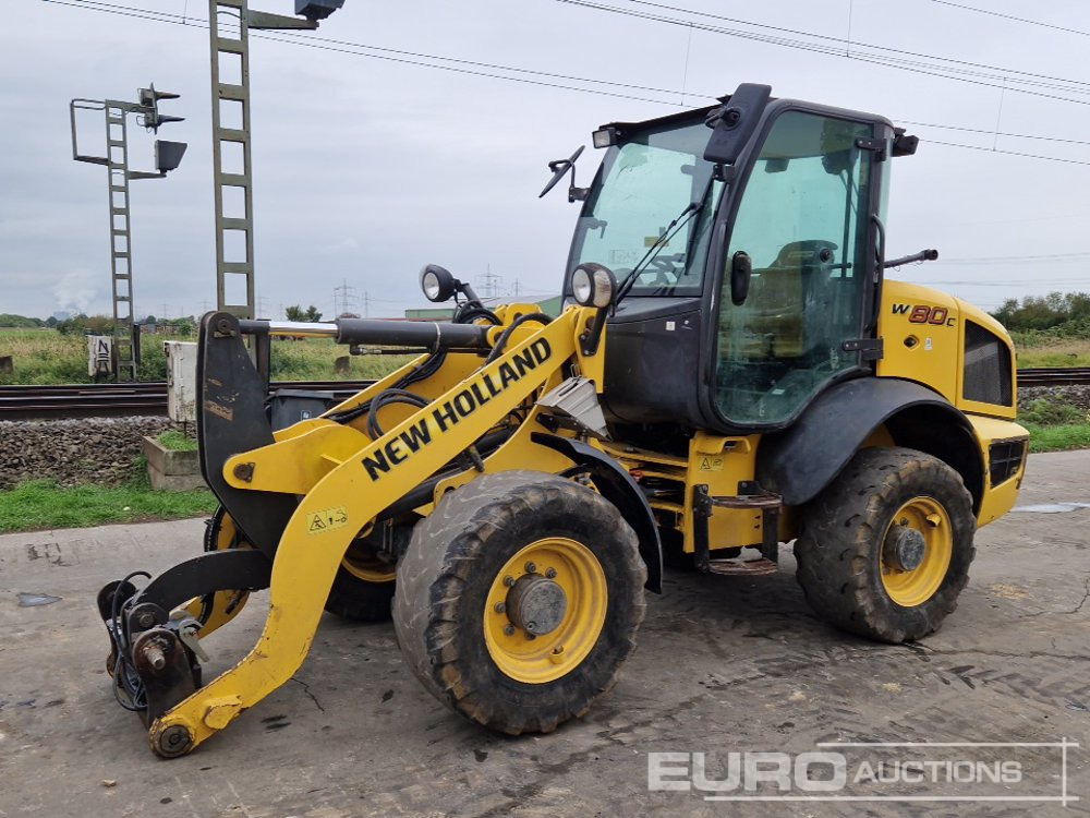 2015 New Holland W80C - Cargadora de ruedas: foto 1 2015 New Holland W80C - Cargadora de ruedas: foto 1