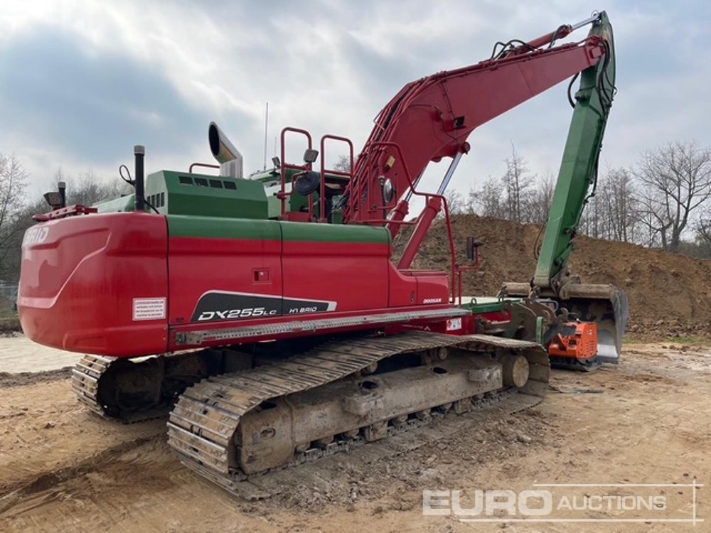 2016 Doosan DX255LC-5 - Excavadora de cadenas: foto 3 2016 Doosan DX255LC-5 - Excavadora de cadenas: foto 3