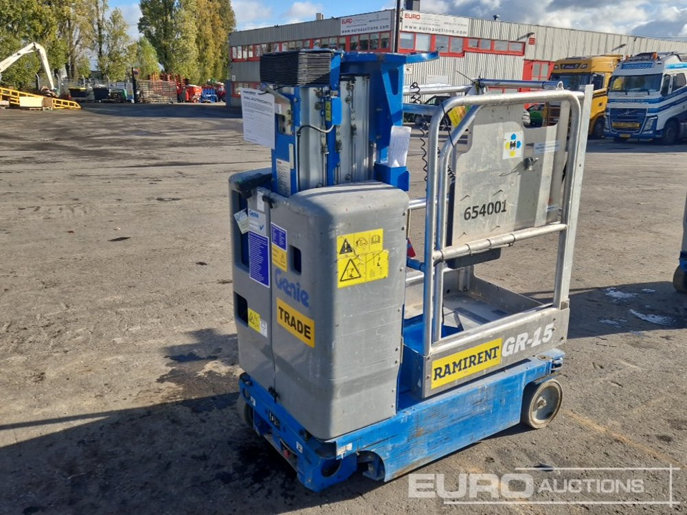 2016 Genie GR-15 - Plataforma de mástil vertical: foto 4 2016 Genie GR-15 - Plataforma de mástil vertical: foto 4