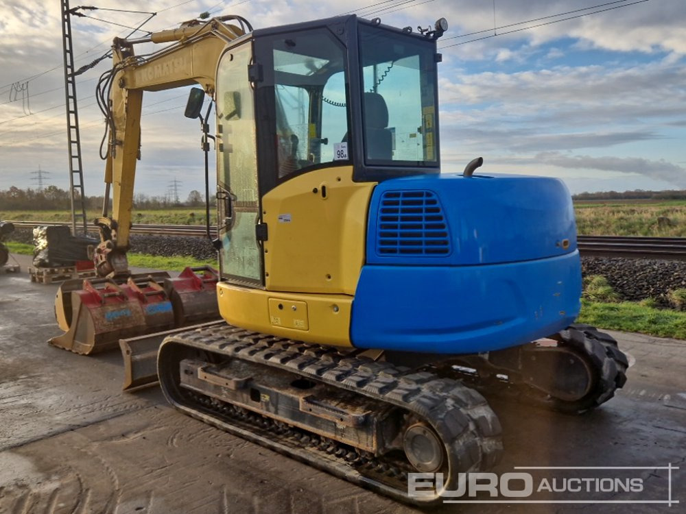 2018 Komatsu PC80MR-5 - Miniexcavadora: foto 3 2018 Komatsu PC80MR-5 - Miniexcavadora: foto 3