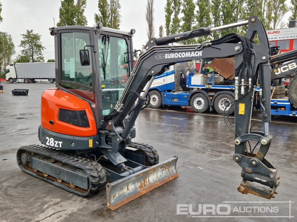 Miniexcavadora 2023 Eurocomach 28ZT: foto 7