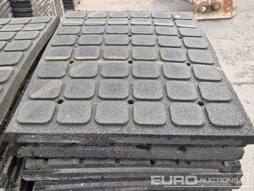 3 Pallets of Rubber Floor Tiles, 60mm x 800mm x 600mm (144 of) - Equipo de construcción: foto 5 3 Pallets of Rubber Floor Tiles, 60mm x 800mm x 600mm (144 of) - Equipo de construcción: foto 5