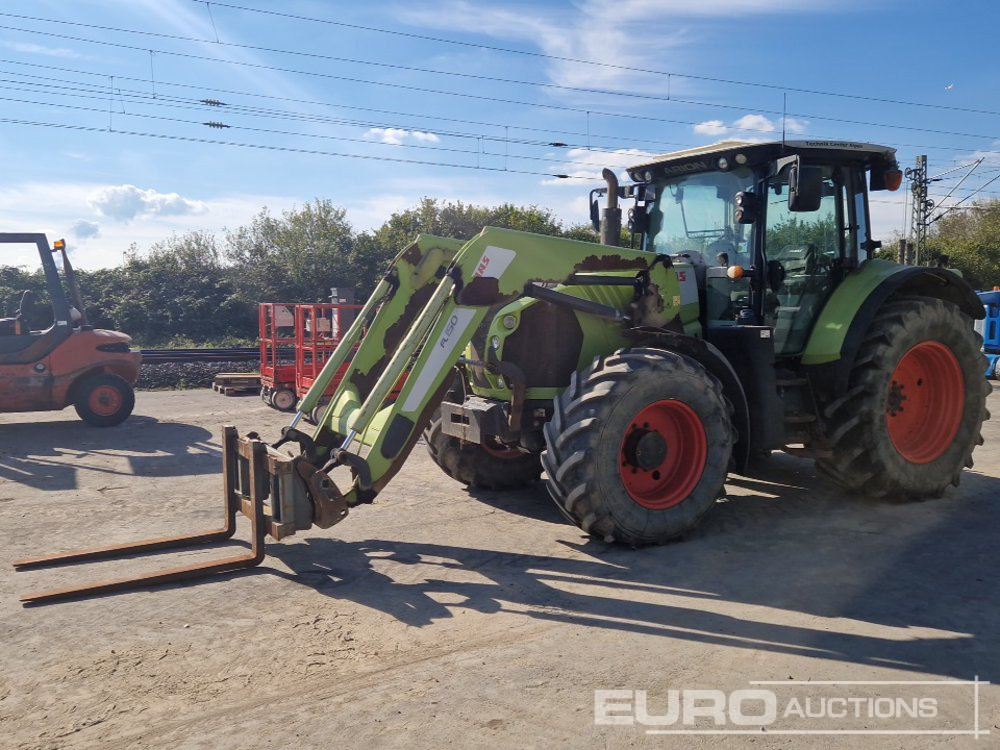 Claas Arion 640 - Tractor: foto 1 Claas Arion 640 - Tractor: foto 1