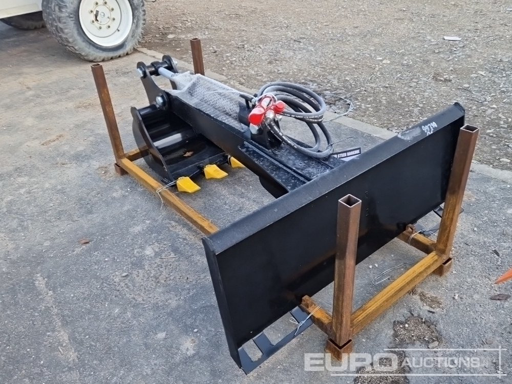 Unused 2025 GIYI Backhoe to suit Skidsteer Loader - Equipo de manutención: foto 2 Unused 2025 GIYI Backhoe to suit Skidsteer Loader - Equipo de manutención: foto 2