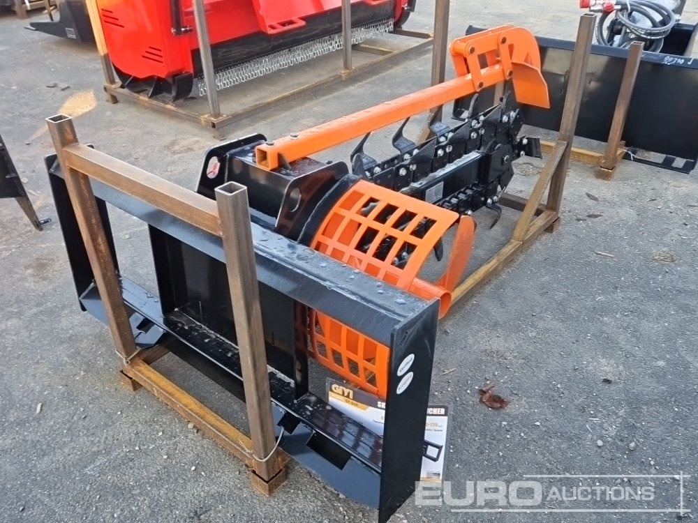 Unused 2025 GIYI Trencher to suit Skidsteer Loader - Equipo de manutención: foto 2 Unused 2025 GIYI Trencher to suit Skidsteer Loader - Equipo de manutención: foto 2