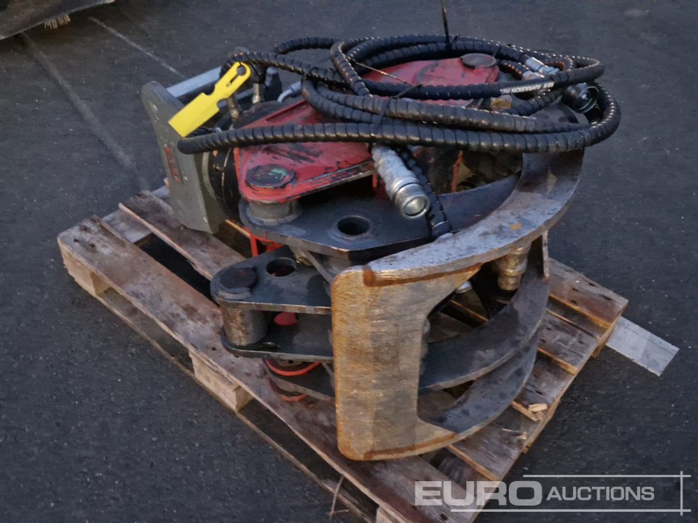 2020 Thumm HG08 Hydraulic Rotating Wood Grapple - Implemento para Excavadora: foto 4 2020 Thumm HG08 Hydraulic Rotating Wood Grapple - Implemento para Excavadora: foto 4