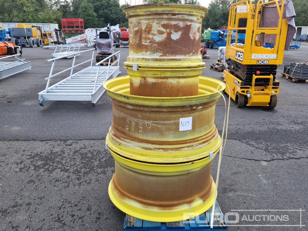 John Deere 15x24/18x38 Fixed Rim Set, FRONT: Center Bore: 221mm, Pitch Circle: 275mm, 8 Screw Holes, REAR: Center Bore: 152mm, Pitch Circle: 221mm, 8 Screw Holes - Neumático: foto 2 John Deere 15x24/18x38 Fixed Rim Set, FRONT: Center Bore: 221mm, Pitch Circle: 275mm, 8 Screw Holes, REAR: Center Bore: 152mm, Pitch Circle: 221mm, 8 Screw Holes - Neumático: foto 2