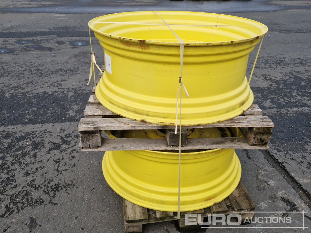 John Deere 15x38 Fixed Rear Rims, Center Bore: 221mm, Pitch Circle: 275mm, 8 Screw Holes (No.AL118363) - Neumático: foto 1 John Deere 15x38 Fixed Rear Rims, Center Bore: 221mm, Pitch Circle: 275mm, 8 Screw Holes (No.AL118363) - Neumático: foto 1